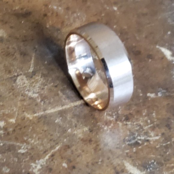 Quentin Ring - Rose Gold Stainless Steel Men's Ring - Picture 4 of 10